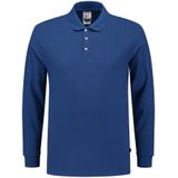 Tricorp 201017 Poloshirt Slim Fit 210 Gram Lange Mouw Royalblue