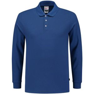 Tricorp 201017 Poloshirt Slim Fit 210 Gram Lange Mouw Royalblue