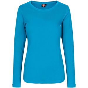 Pro Wear by Id 0509 Interlock T-shirt long-sleeved women Turquoise