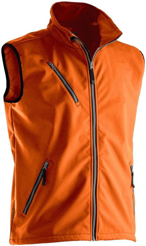 Jobman 7502 - Softshell Vest - Oranje
