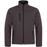 Clique - Padded Softshell - Jack - Zwart