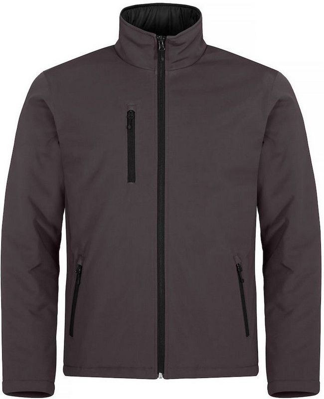Clique - Padded Softshell - Jack - Zwart