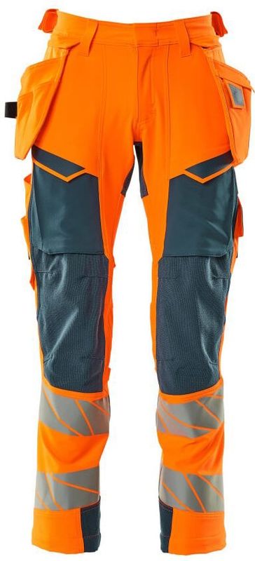 Mascot Accelerate Safe Broek met spijkerzakken 19031-711 - hi-vis oranje/donkerpetrol