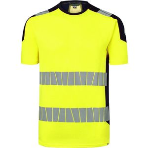 Havep - T-Shirt High Visibility+ 10078 - Korte Mouwen - Ademend - Reflectiestrepen