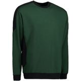 Pro Wear ID 0362 Pro Wear ID Sweatshirt Contrast Bottle Green