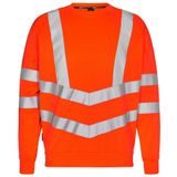 F. Engel 8021 Safety Sweatshirt Orange maat 3XL