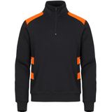 Clique - Ambition Half Zip - Unisex Trui - Met Halve Rits - Veiligheid en Comfort