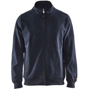 Blåkläder 3349-1048 Sweatshirt lange rits Marineblauw