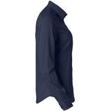 Clique - Clare 027955 - Overhemd - Dark Navy - Lange Mouw - Katoen