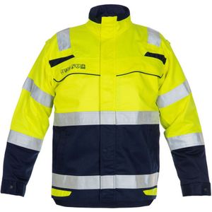 Hydrowear Medina Multinorm Jack Fluor Geel/Marine