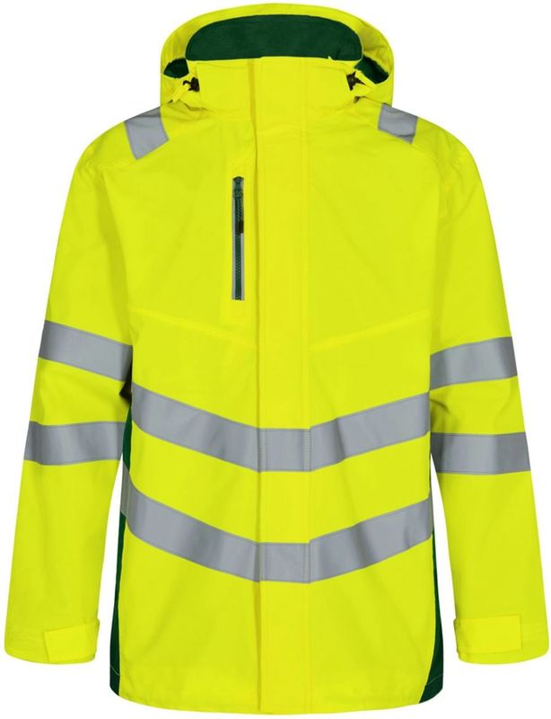 Engel - Safety Parka Shelljack 1145-930 - Hi-vis Yellow / Green - Werkjack