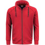 Printer Sweatshirt Jog Rsx Heren Rood maat M