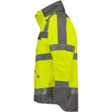 Dassy - Atlantis - Hogezichtbaarheidsparka - Fluogeel/Cementgrijs