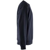 Blåkläder 3580-1158 Sweatshirt bi-colour Donker marineblauw/Zwart