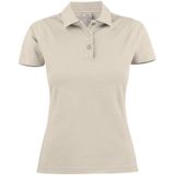 Printer Surf Poloshirt Dames Zand maat XS