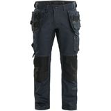 Blåkläder 1750-1141 Werkbroek met stretch Marineblauw/Zwart maat C44