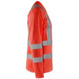 Blåkläder 3381-1070 UV-T-shirt High Vis lange mouw UPF 40+ UV High Vis Rood