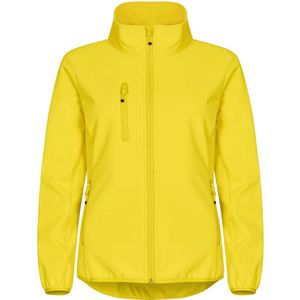 Clique Classic Softshell Jacket Dames Lemon