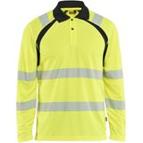 Blåkläder 3598-1013 UV-Poloshirt lange mouw High Vis High Vis Geel/Zwart maat 4XL