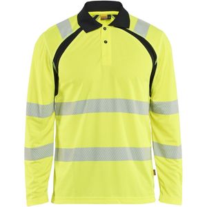 Blåkläder 3598-1013 UV-Poloshirt lange mouw High Vis High Vis Geel/Zwart maat 4XL