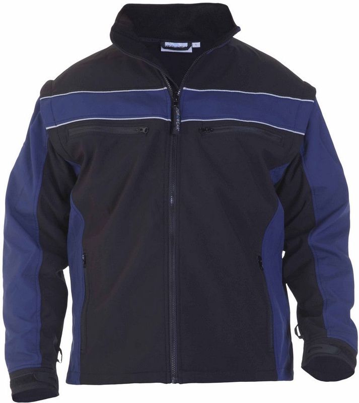 Hydrowear Rome Softshell jack Marineblauw/Zwart maat XS