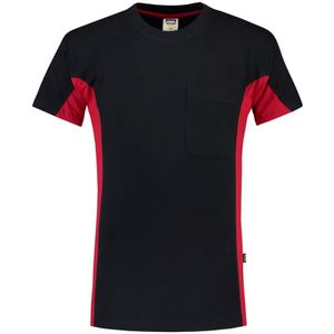 Tricorp 102002 T-Shirt Marineblauw-Rood