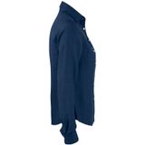 Cutter & Buck Summerland Linen Shirt Dames Donker Marineblauw maat S