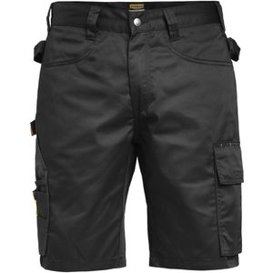 Jobman 2723 Service Shorts Zwart/Zwart maat C58