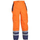 Hydrowear Melle Broek Oranje/Marineblauw maat 46