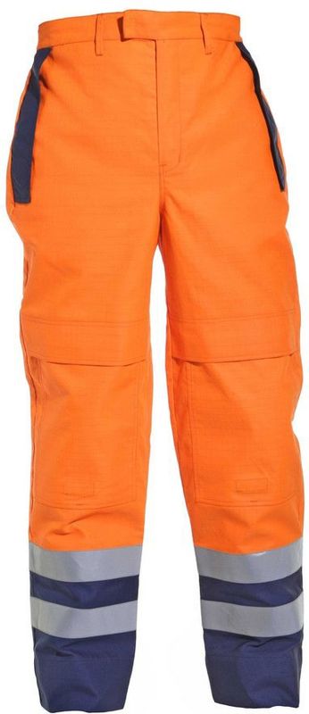 Hydrowear Melle Broek Oranje/Marineblauw maat 46