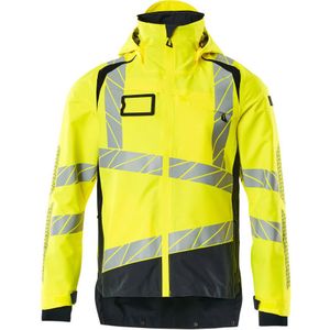 Mascot 19301-231 Shell jas Hi-Vis Geel/Zwart maat S