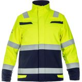 Hydrowear Multinorm Softshell Menorca Fluor Geel/Marine maat S