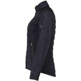 Pro Wear ID 0827 Ladies Quilted Fleece Jacket Anthracite Melange