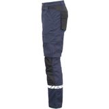 Projob 7508 Stretchbroek Met Kniezakken Heren Marine/Zwart maat C48