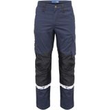Projob 7508 Stretchbroek Met Kniezakken Heren Marine/Zwart maat C48