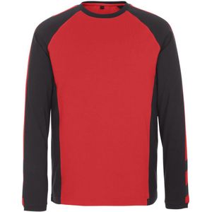 Mascot 50568-959 T-shirt lange mouwen Rood/Zwart maat XL