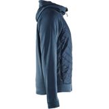 Blåkläder 3463-2533 Hybride sweater Gevoelloos blauw/Donkerblauw maat 4XL