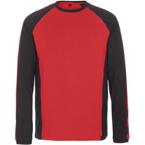 Mascot T-Shirt Lange Mouwen Bielefeld-0209-Rood Zwart