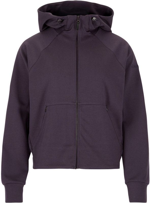 Craft Adv Join Fz Hoodie Dames Dk Plum maat M