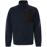 Fristads Sweatshirtjack 7830 GKI Donker Marineblauw maat XS