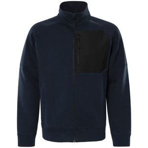 Fristads Sweatshirtjack 7830 GKI Donker Marineblauw maat XS