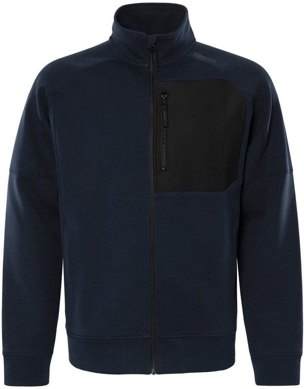 Fristads Sweatshirtjack 7830 GKI Donker Marineblauw maat XS