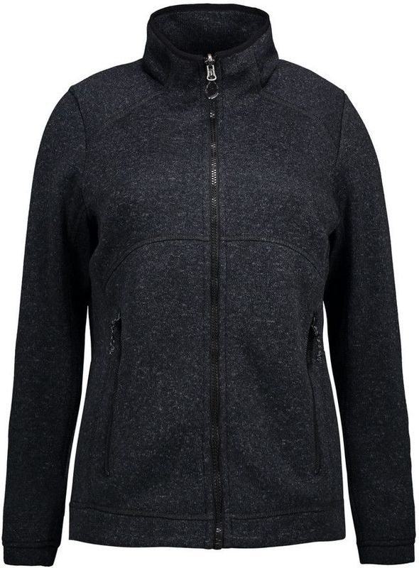 Pro Wear by Id 0848 Zip-n-Mix fleece gemêleerd dames Houtskool melange maat S