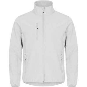 Clique Classic Softshell Jacket Heren Wit