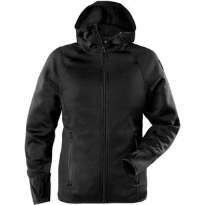 Fristads Calcium Polartec® power stretch hoodie Dames Zwart