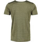 Geyser ID G21020 Man Seamless S/S T-Shirt Olive Melange