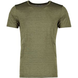 Geyser ID G21020 Man Seamless S/S T-Shirt Olive Melange