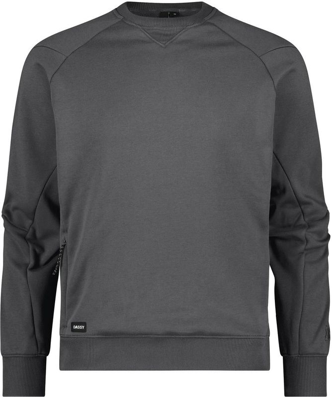 Dassy Dolomiti Sweater Antracietgrijs 310g/m² maat XS