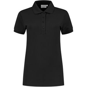 Santino Leeds Ladies Poloshirt Black maat XS