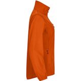 Clique Classic Softshell Jacket Dames Diep Oranje